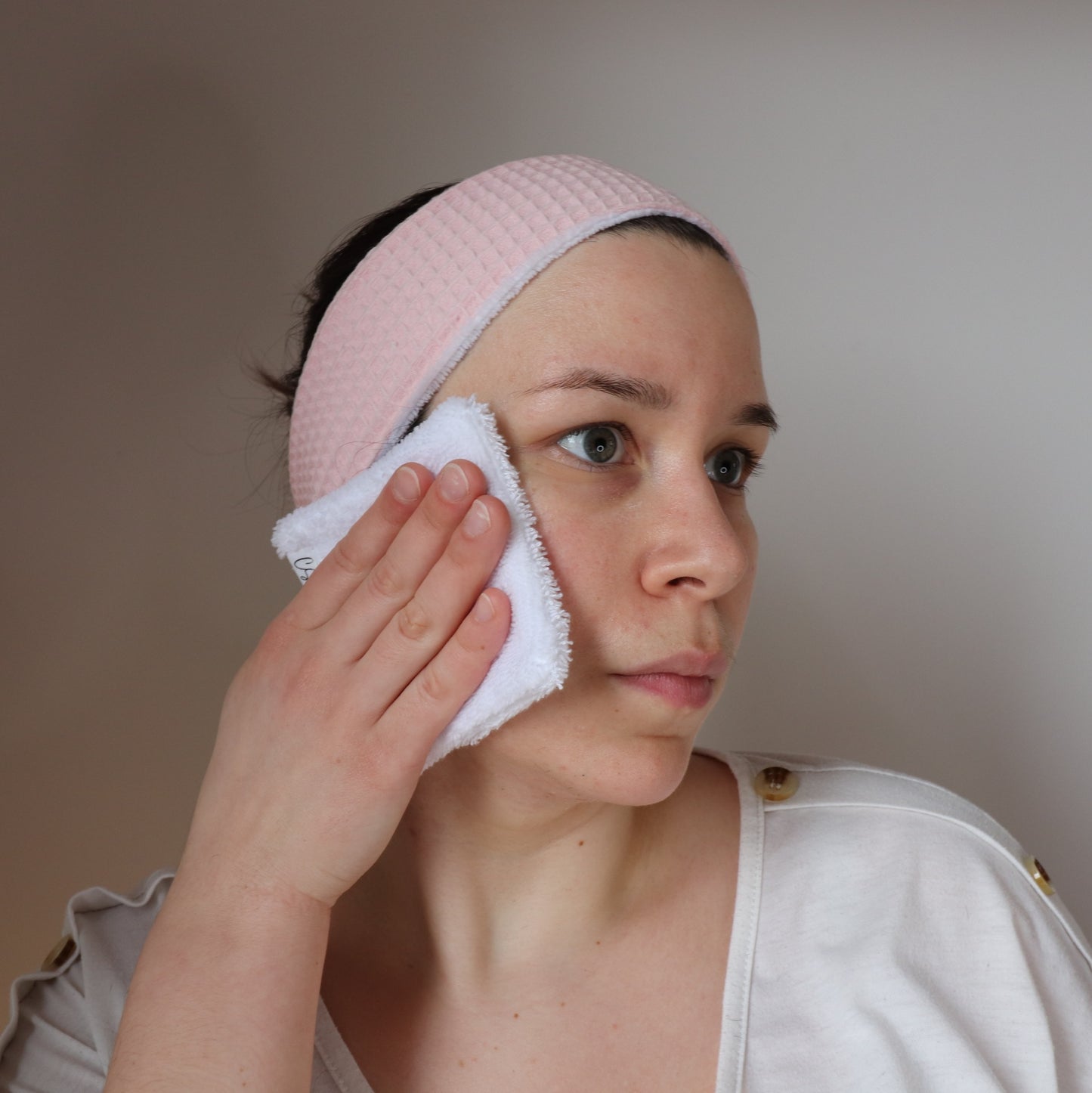 Coton double face réutilisable